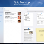 Quip presenta l’app per Mac dedicata alla produttività