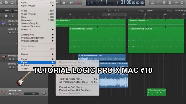 Tutorial Logic Pro X – #10 (Esportazione) [VIDEO]