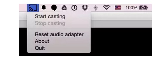 Soundcast consente di effettuare lo streaming audio da Mac a Chromecast