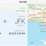 Con OS X El Capitan puoi monitorare lo stato dei voli