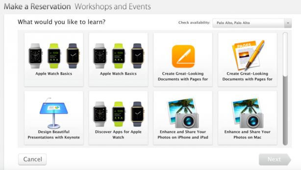 Prenotazione Genius Bar: le modifiche in Apple Store