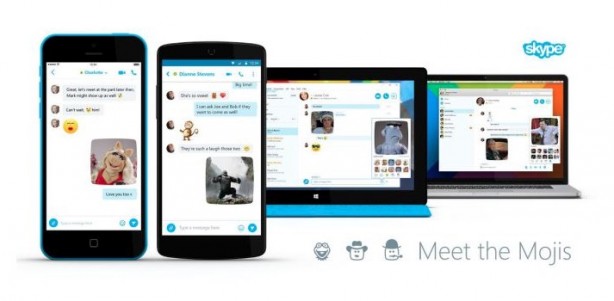Mojis per Skype:  nuovi e brevi filmati per esprimere il proprio stato d’animo durante la chat