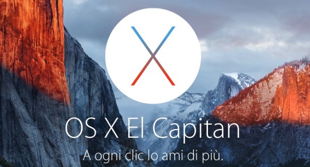 OS X 10.11 El Capitan arriva domani!