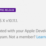 Apple rilascia la seconda beta di OS X 10.11.1 agli sviluppatori