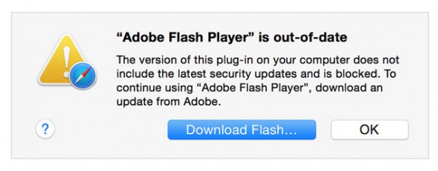 Apple blocca tutte le vecchie versioni di Adobe Flash su Safari