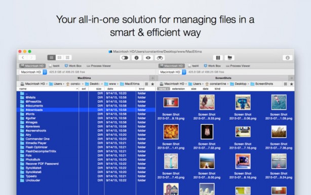 Commander One PRO: nuovo file manager disponibile su Mac App Store