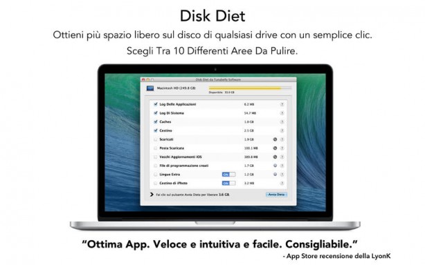 Disk Diet: libera spazio su qualsiasi drive, ora disponibile a metà prezzo