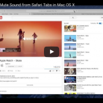 Come mettere in mute i pannelli di Safari su Mac OS X El Capitan