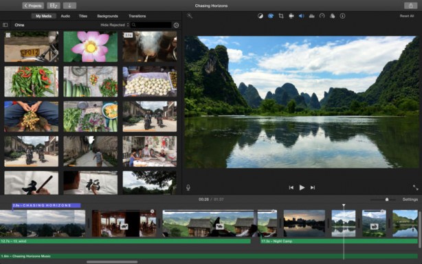 Apple aggiorna iMovie e aggiunge la compatibilità ai video 4K