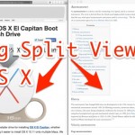 Come utilizzare Split View in Full Screen con OS X El Capitan