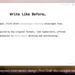 First Draft: editor di testo per scrivere bozze