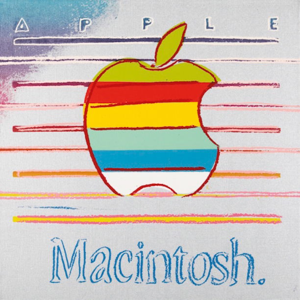 Il dipinto “Macintosh” di Andy Warhol verrà messo all’asta su eBay