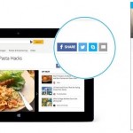 Skype introduce il tasto per la condivisione e diventa più social