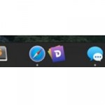 Aggiungere spazio vuoto nel dock del Mac con Blackspace