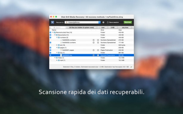 Recuperare dati su Mac