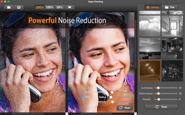 Super Denoising: software gratuito per la riduzione del rumore nelle fotografie
