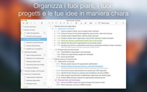 Cloud Outliner 2 Pro: organizza le tue note in modo semplice e veloce