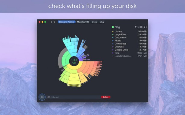 DaisyDisk Mac pic0