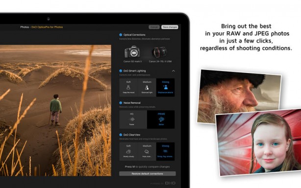 DxO OpticsPro: estendere gli strumenti di Foto