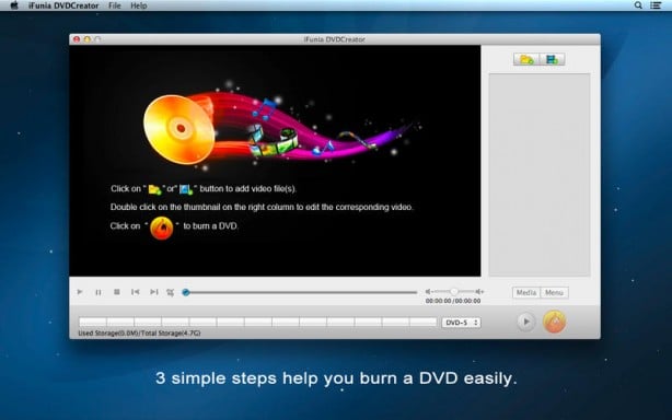 iFunia DVDCreator: programma per masterizzare su Mac