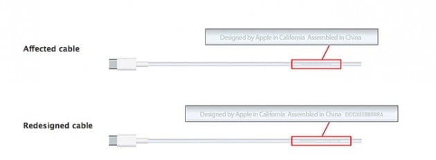 Apple avvia un programma di sostituzione per i cavi USB-C dei MacBook Retina 2015