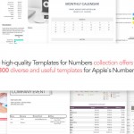 Templates for Numbers: oltre 300 modelli a soli 0,99 Euro
