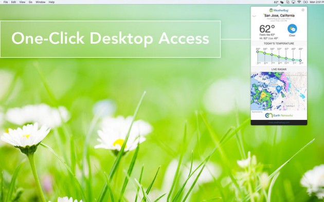 WeatherBug: nuova app meteo disponibile gratis su Mac App Store