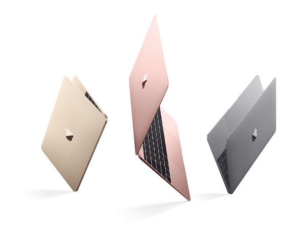 Apple aggiorna il MacBook 12″, ora più potente e con nuova finitura oro rosa