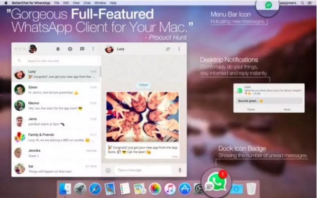 BetterChat: un nuovo client per WhatsApp su Mac, ora in offerta lancio