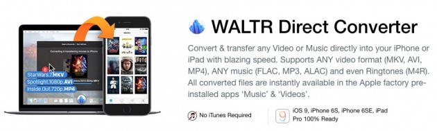 WALTR Direct Converter: 30 percento di sconto per il noto convertitore video