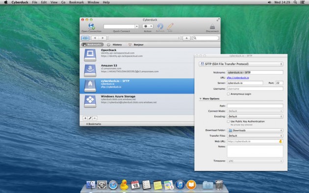 Cyberduck: la versione 5 porta con se svariati miglioramenti
