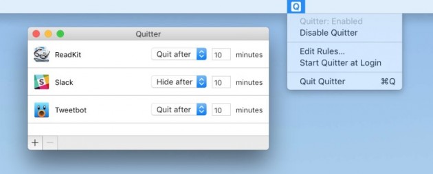Quitter, il tool che chiude automaticamente le app che ti fanno perdere tempo