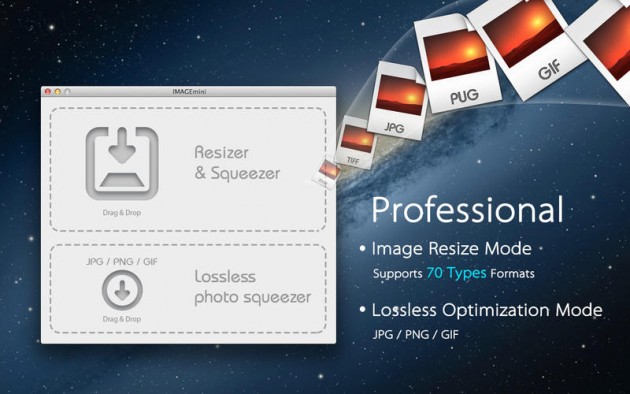 IMAGEmini: ridimensionare le immagini su Mac