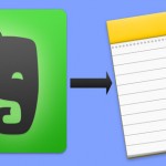 Ecco come migrare le proprie note da Evernote a Note Apple