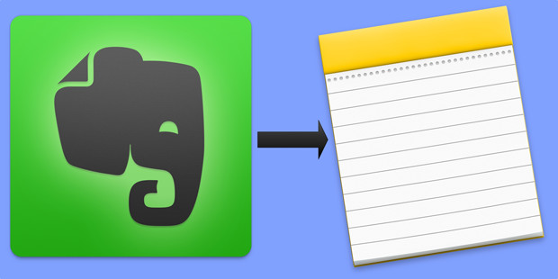 Ecco come migrare le proprie note da Evernote a Note Apple