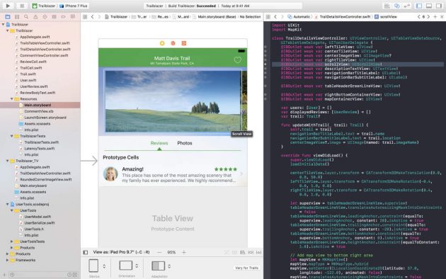 Apple rilascia Xcode 8.1 con il supporto alla Touch Bar
