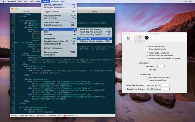 Textastic: editor di testo e codice ora in offerta su Mac App Store