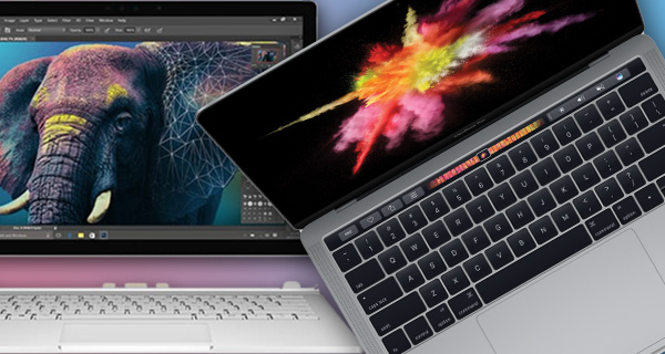 Comparativa tra i nuovi MacBook Pro 2016 ed il Surface Book 2 i7
