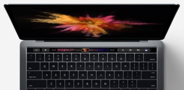 Samsung ha fornito gli schermi OLED della Touch Bar?