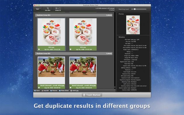 Duplicate Photos Fixer Pro: individuare foto duplicate sul Mac