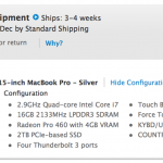 I MacBook Pro con Touch Bar iniziano ad essere spediti in Europa