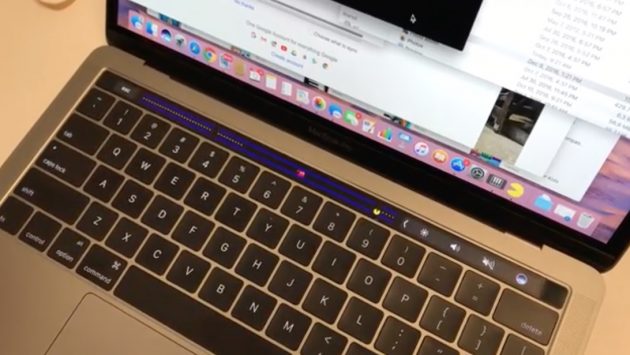 Pac-Man sulla Touch Bar dei nuovi MacBook Pro?