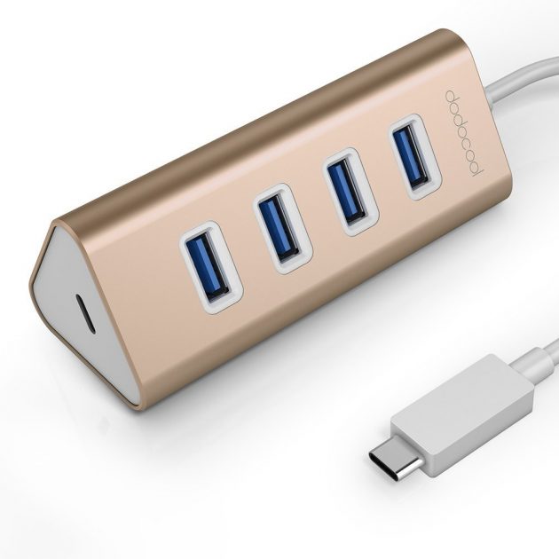 L’hub USB-C di dodocool con 4 porte USB per chi ha un nuovo MacBook