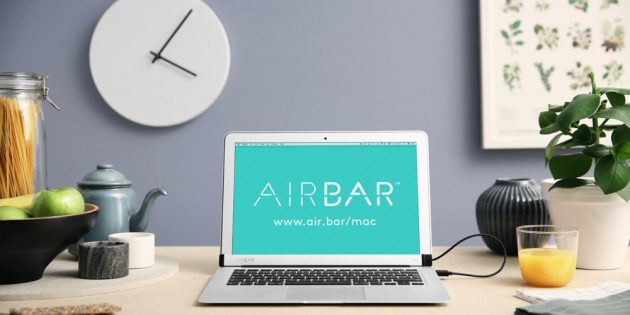 Touchscreen su qualsiasi Mac? Arriva AirBar!