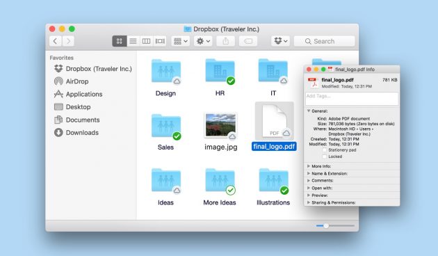 Dropbox SmartSync: arriva la collaborazione tra Mac e Windows