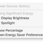 Il nuovo macOS ci informerà quando il display consumerà troppa energia
