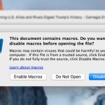 Scovato un nuovo malware su macOS che sfrutta un bug di Office