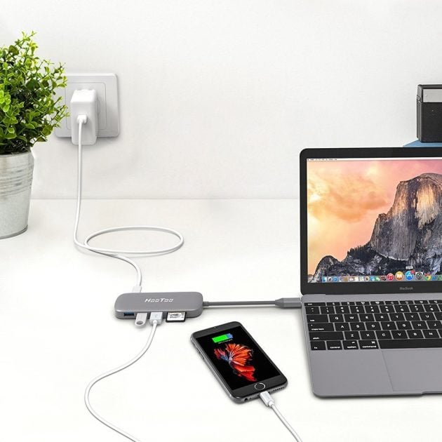 In offerta l’hub USB-C di HooToo con lettore di SD Card e porta HDMI!