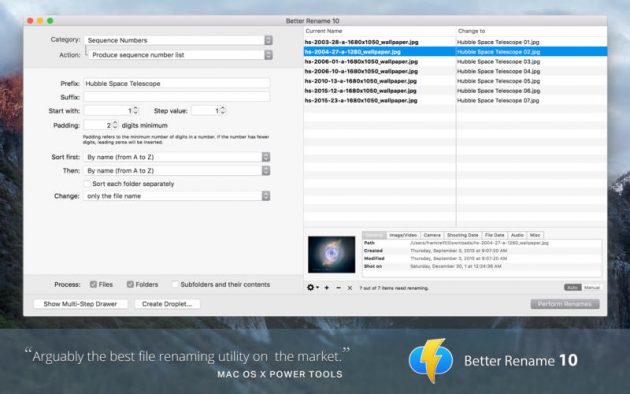 Rinominare tanti file in poco tempo con Better Rename 10, ora in offerta