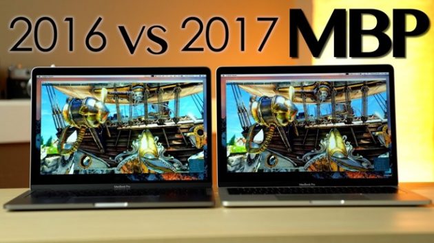 MacBook Pro 2017 vs MacBook Pro 2016: appare in rete un test comparativo